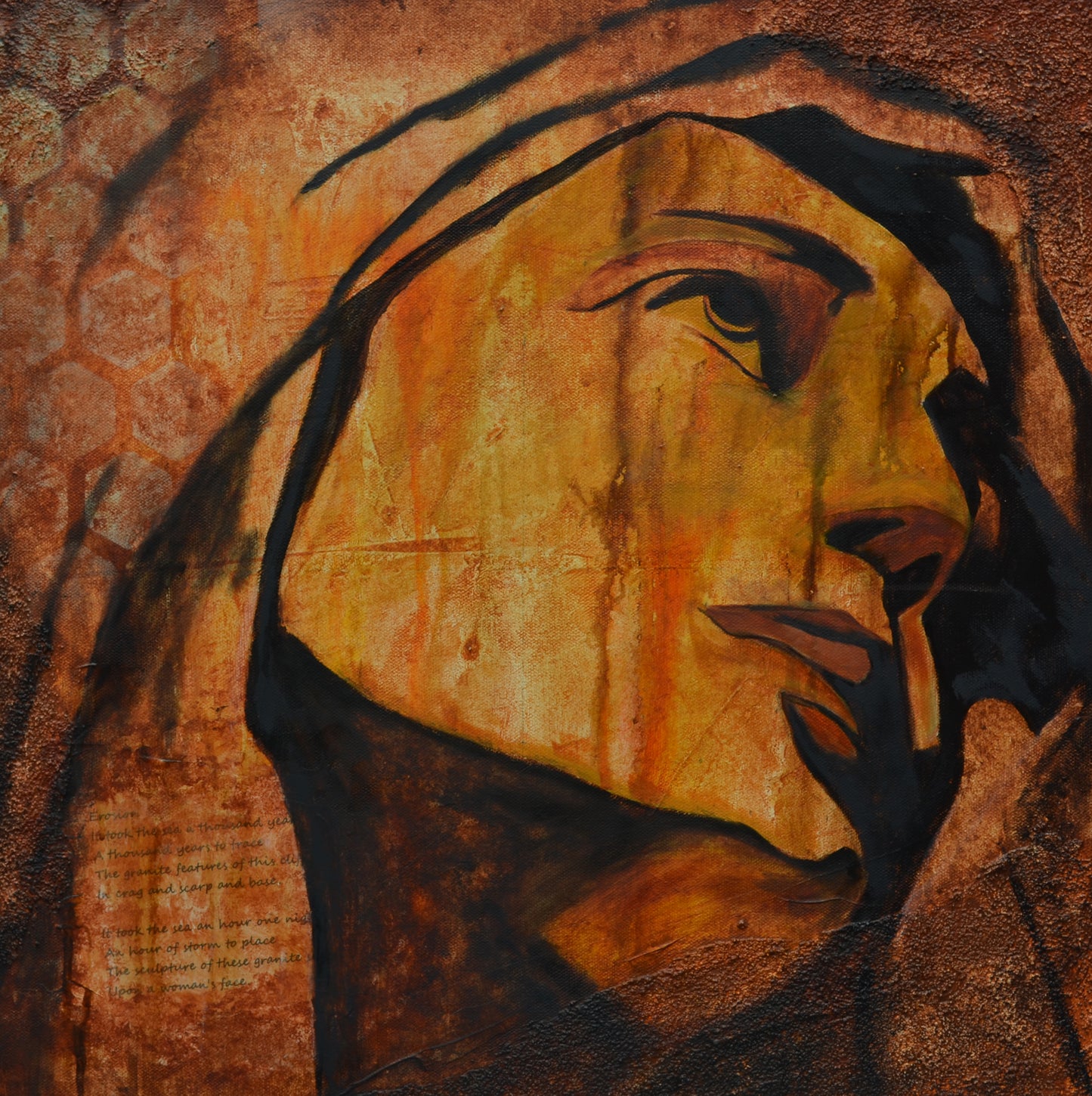 "Erosion" - Original Mixed Media Painting