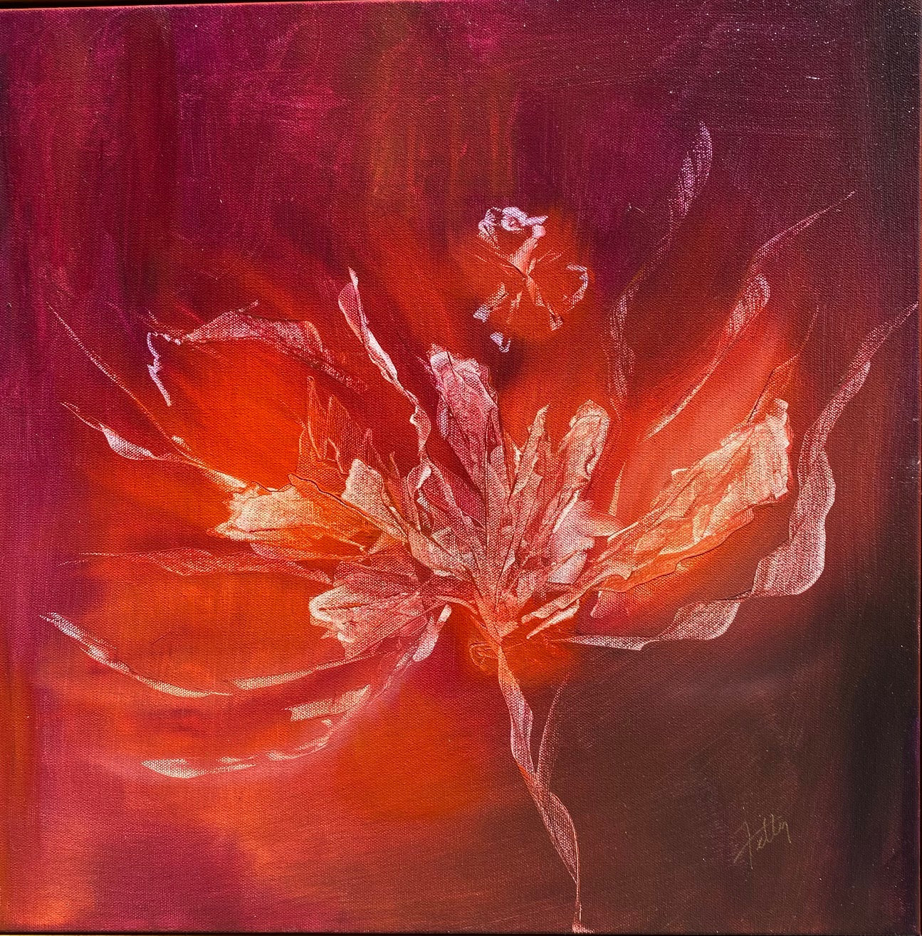 "The Awakening" - Original Mixed Media Painting