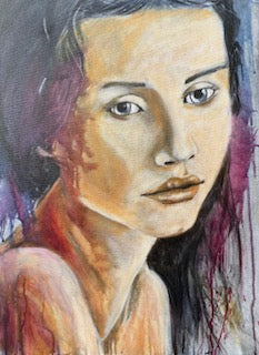 "Nostalgia" - Original Mixed Media Painting