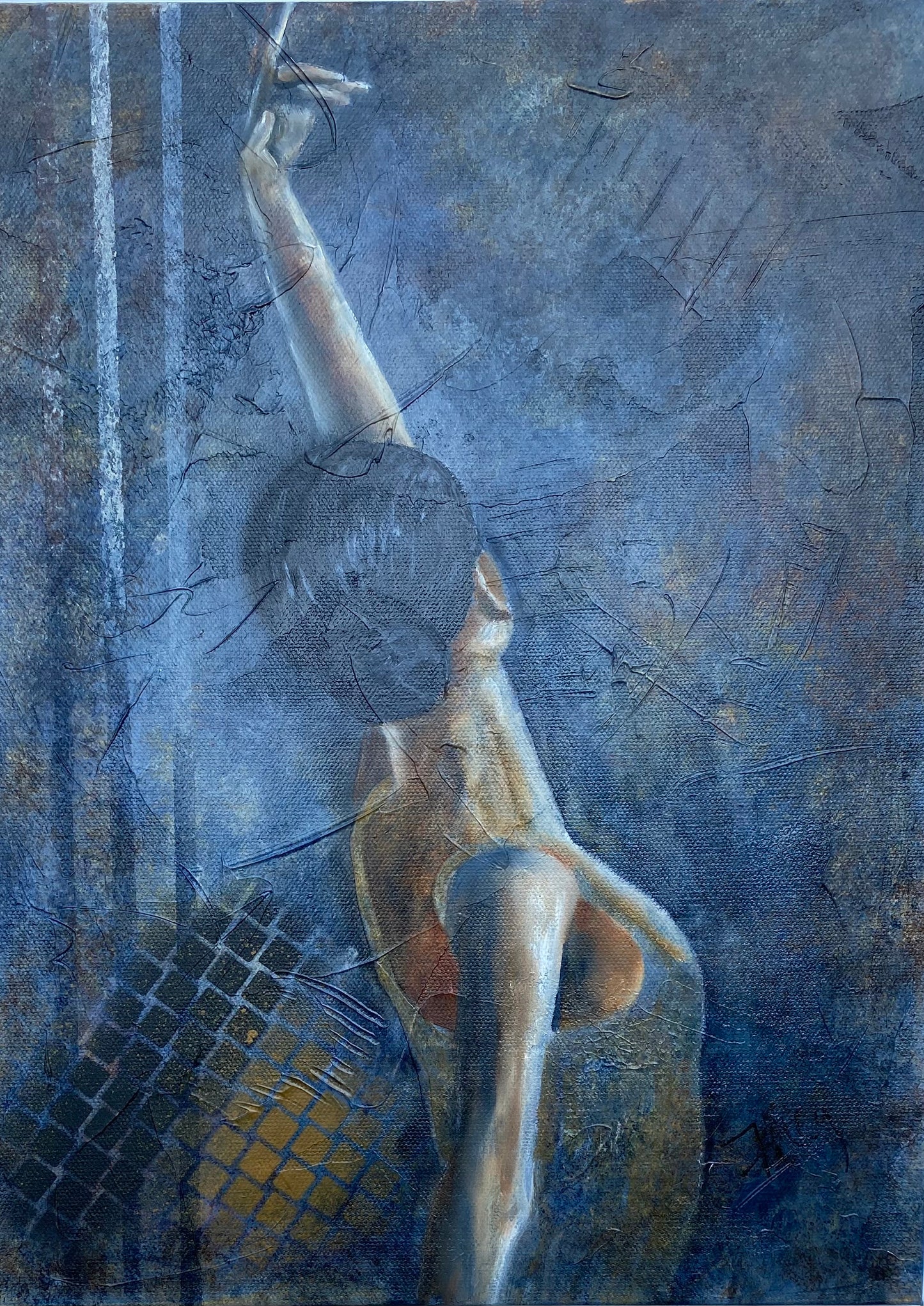 "Grace"- Original Mixed Media Painting