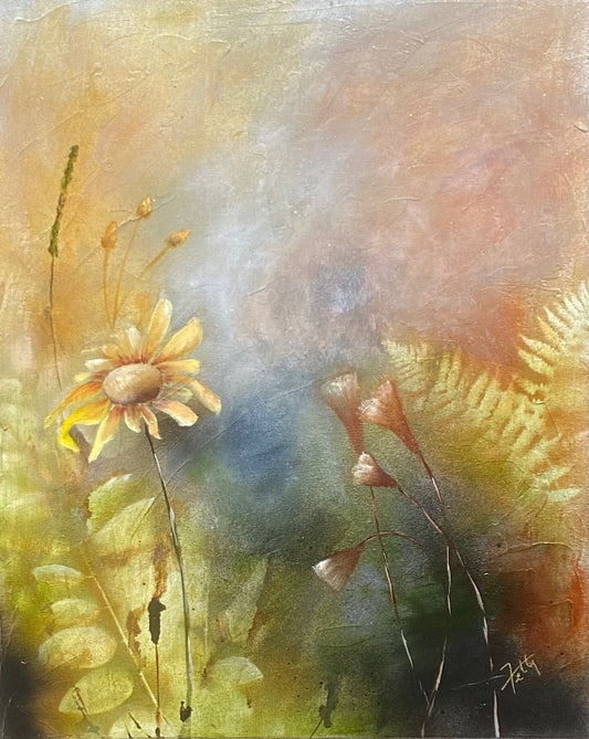 "Natures Lullaby" - Original Mixed Media Painting