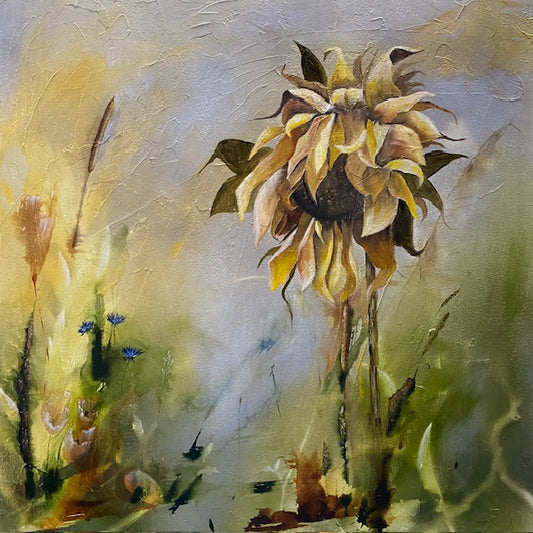 "With Grace" - Original Mixed Media Painting