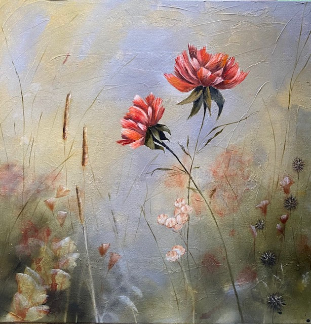 "Tender Companion" - Original Mixed Media Painting